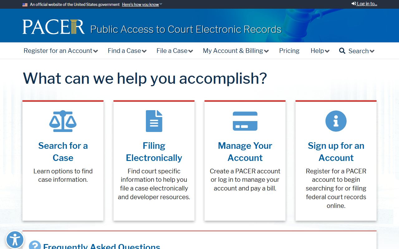 LaPorte County criminal court records and PACER federal docket access