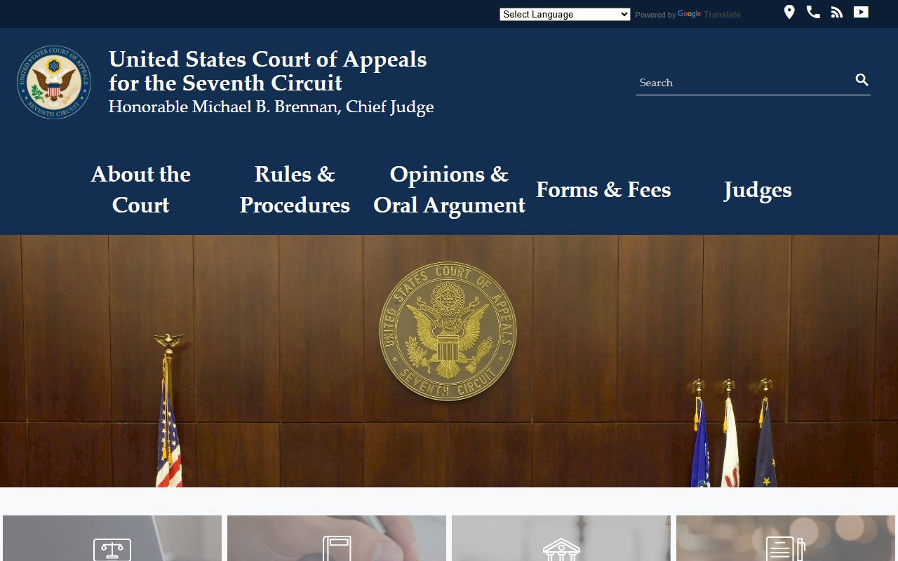 LaPorte County criminal court records and Seventh Circuit federal appeal access